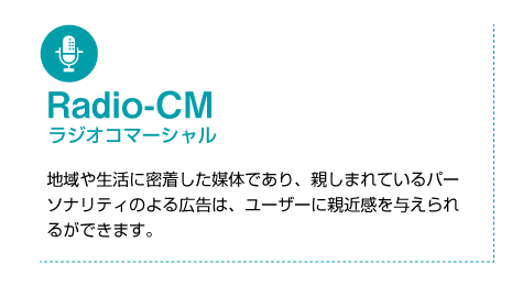 Radio-CM ラジオコマーシャル